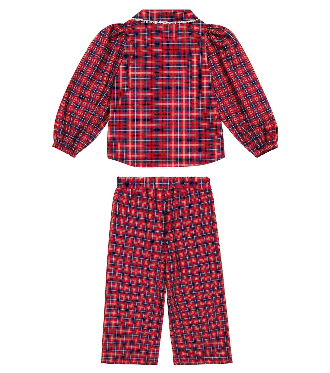 Checked cotton pajamas | Paade Mode