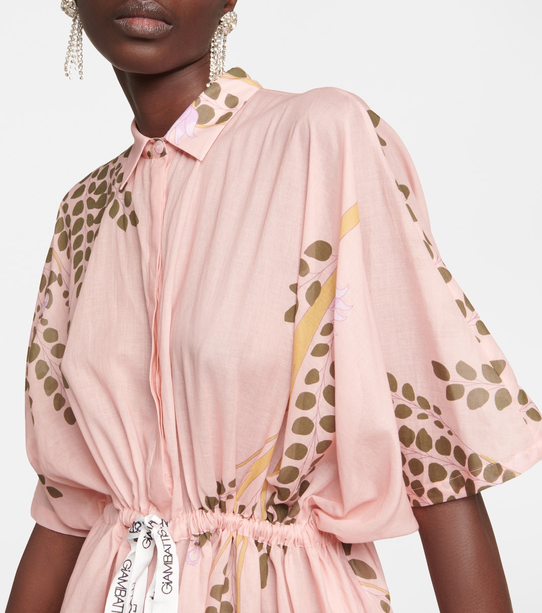 Robe chemise imprimée en soie | Giambattista Valli