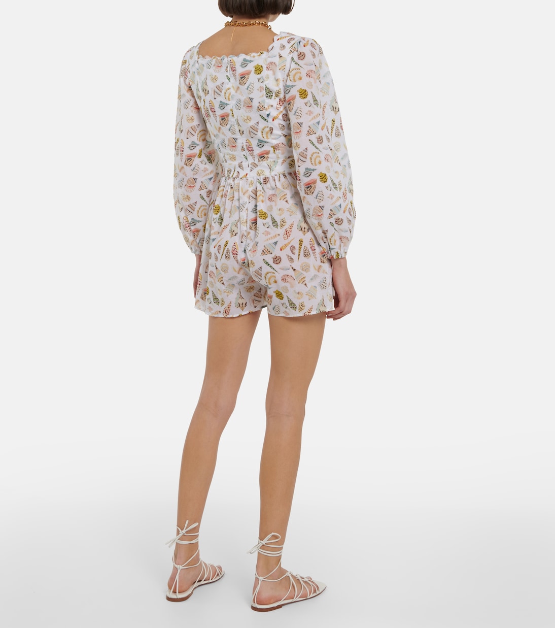 Mono Sip Sip de algodón estampado | Marysia