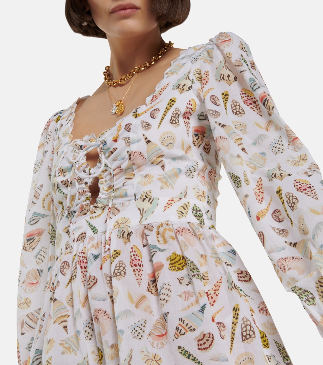 Mono Sip Sip de algodón estampado | Marysia