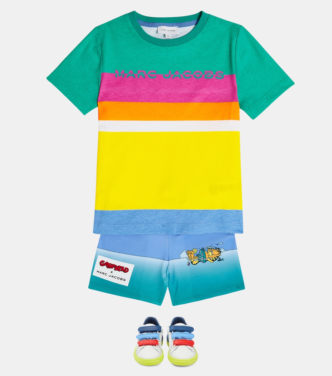 Camiseta en jersey de algodón estampada | Marc Jacobs Kids
