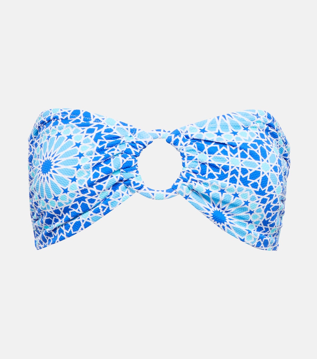 Carlotta printed bandeau bikini top | Alexandra Miro