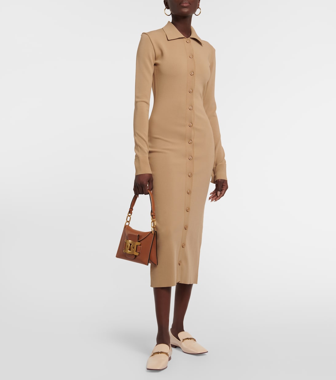 Abito chemisier in maglia | Tod's