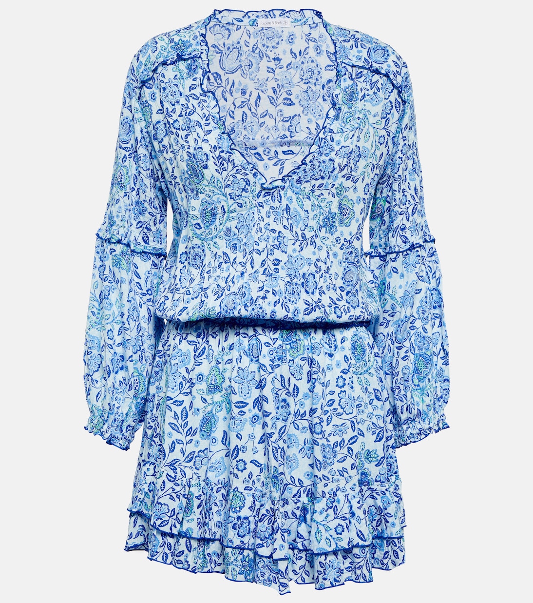 Ilona floral minidress | Poupette St Barth