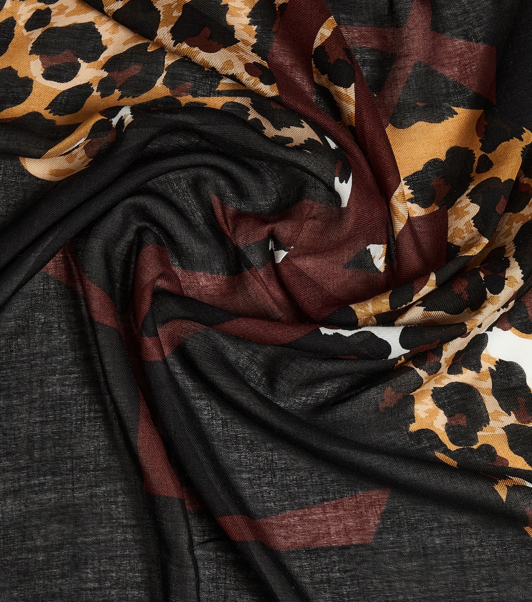 Pañuelo con estampado | Saint Laurent