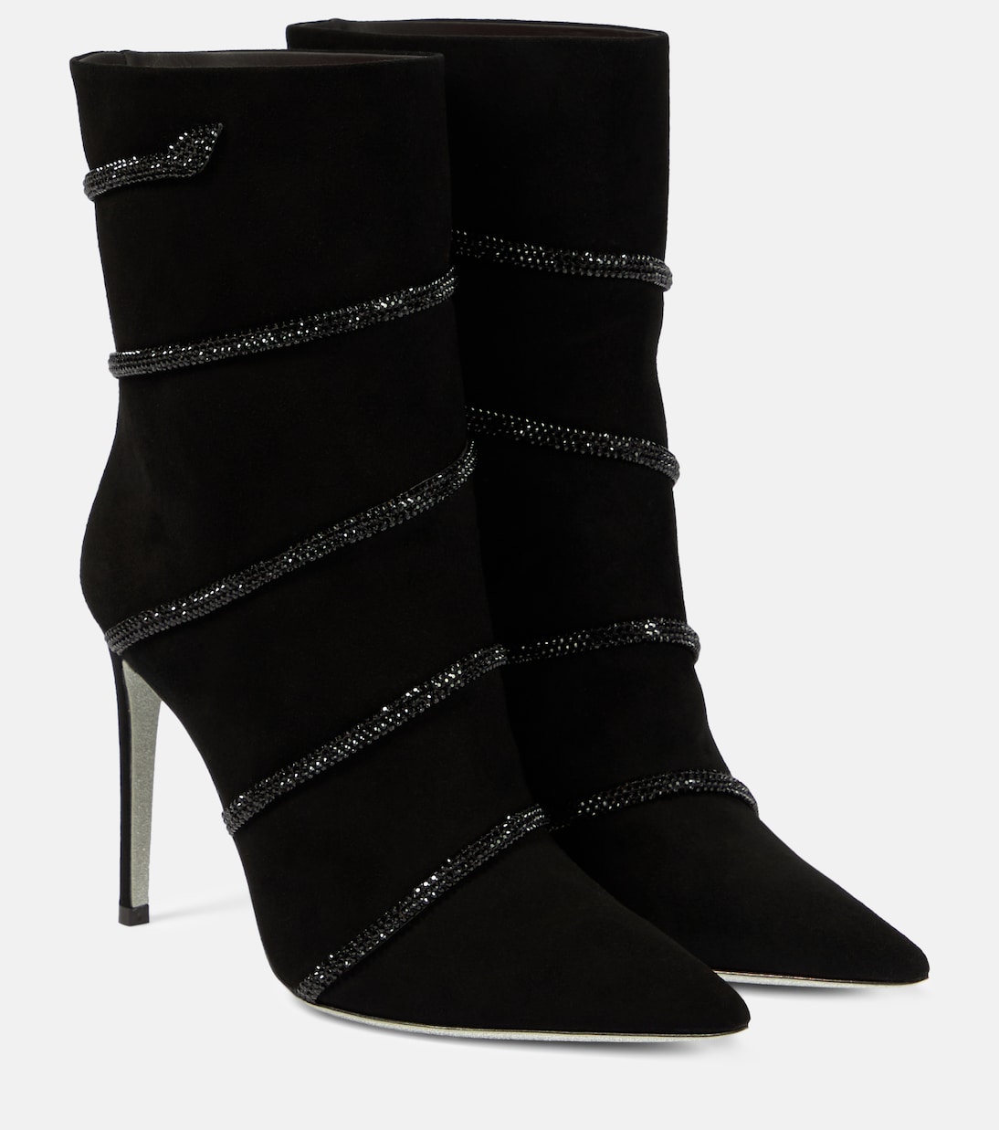 Morgana embellished suede boots | Rene Caovilla