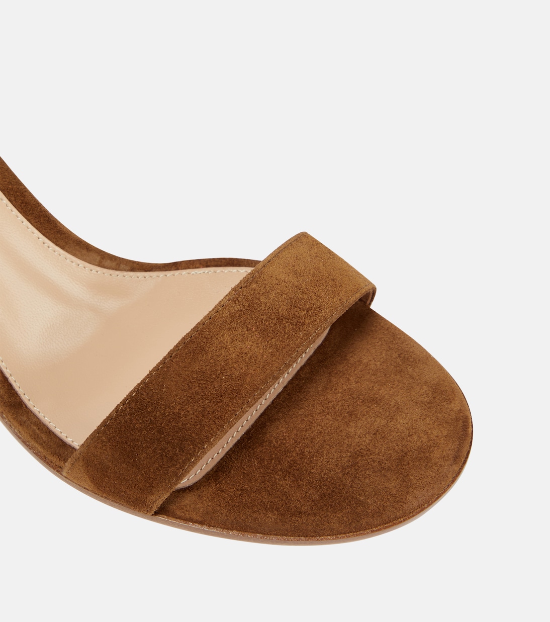 Sandalen Versilia 60 aus Veloursleder | Gianvito Rossi