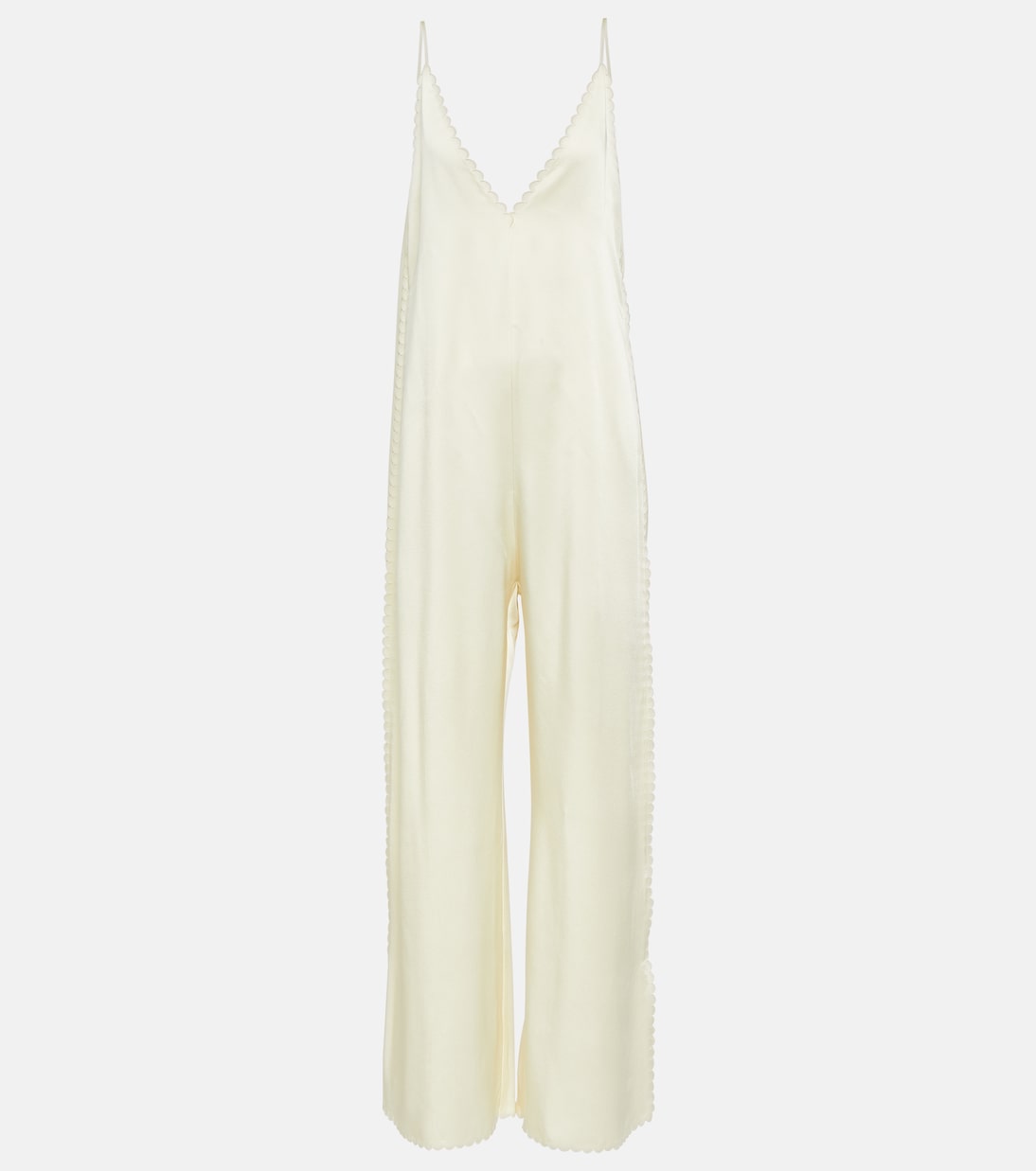 Mono de crepé festoneado | Jil Sander