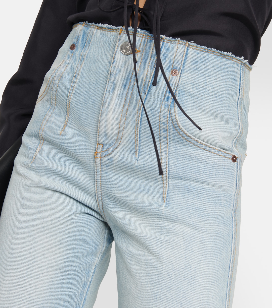Jeans flared in cotone | Victoria Beckham