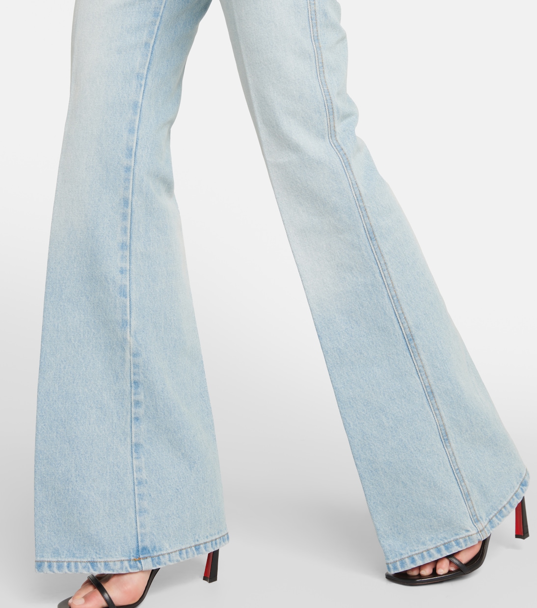 Jeans flared in cotone | Victoria Beckham