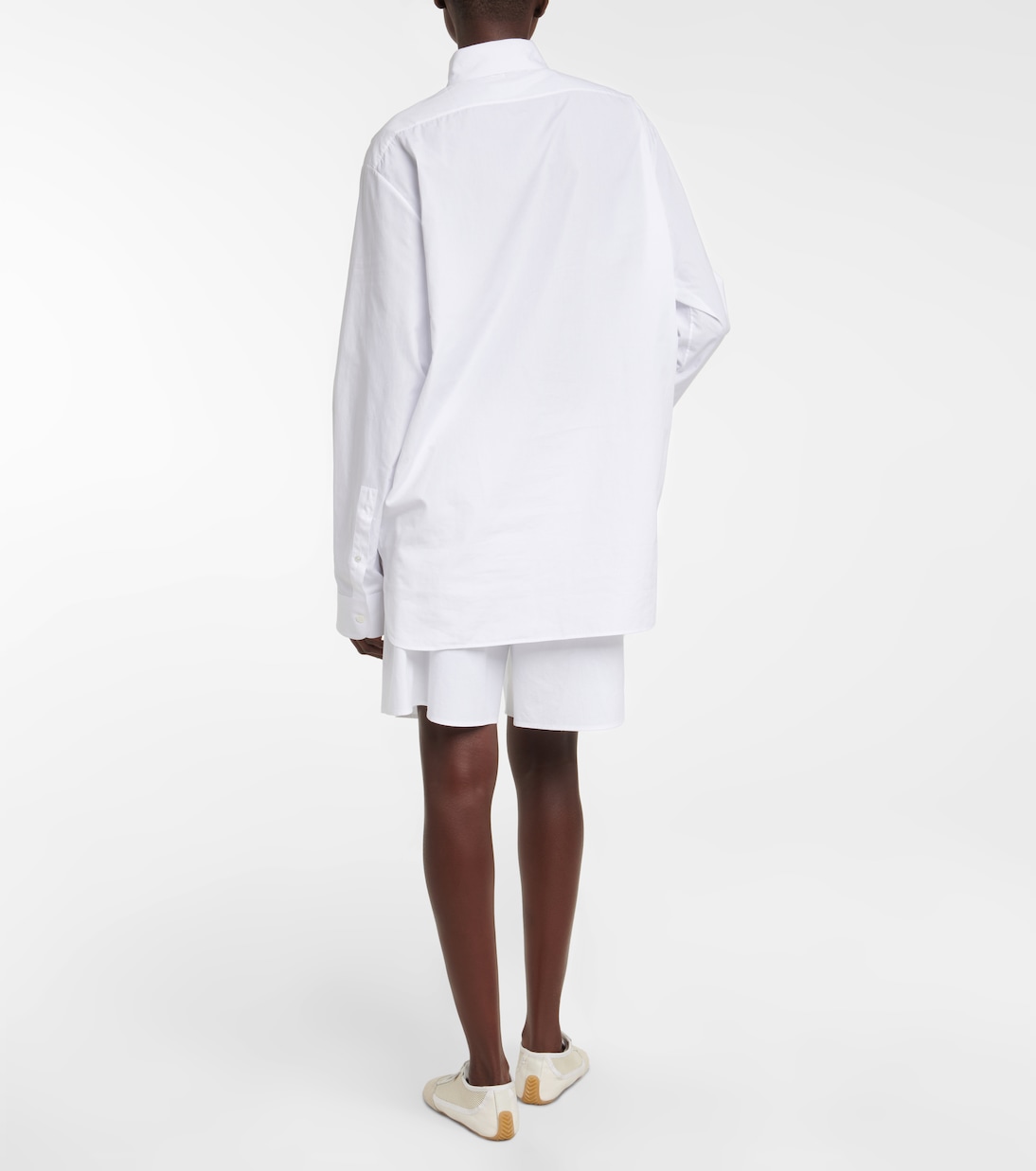 Camisa Derica de algodón y cachemir | The Row