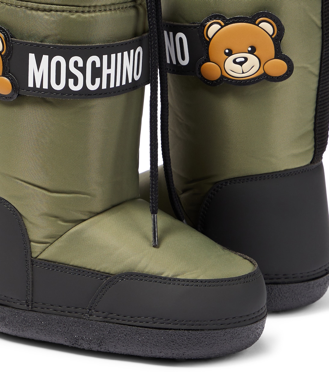 Botas de nieve con borrego sintético | Moschino Kids