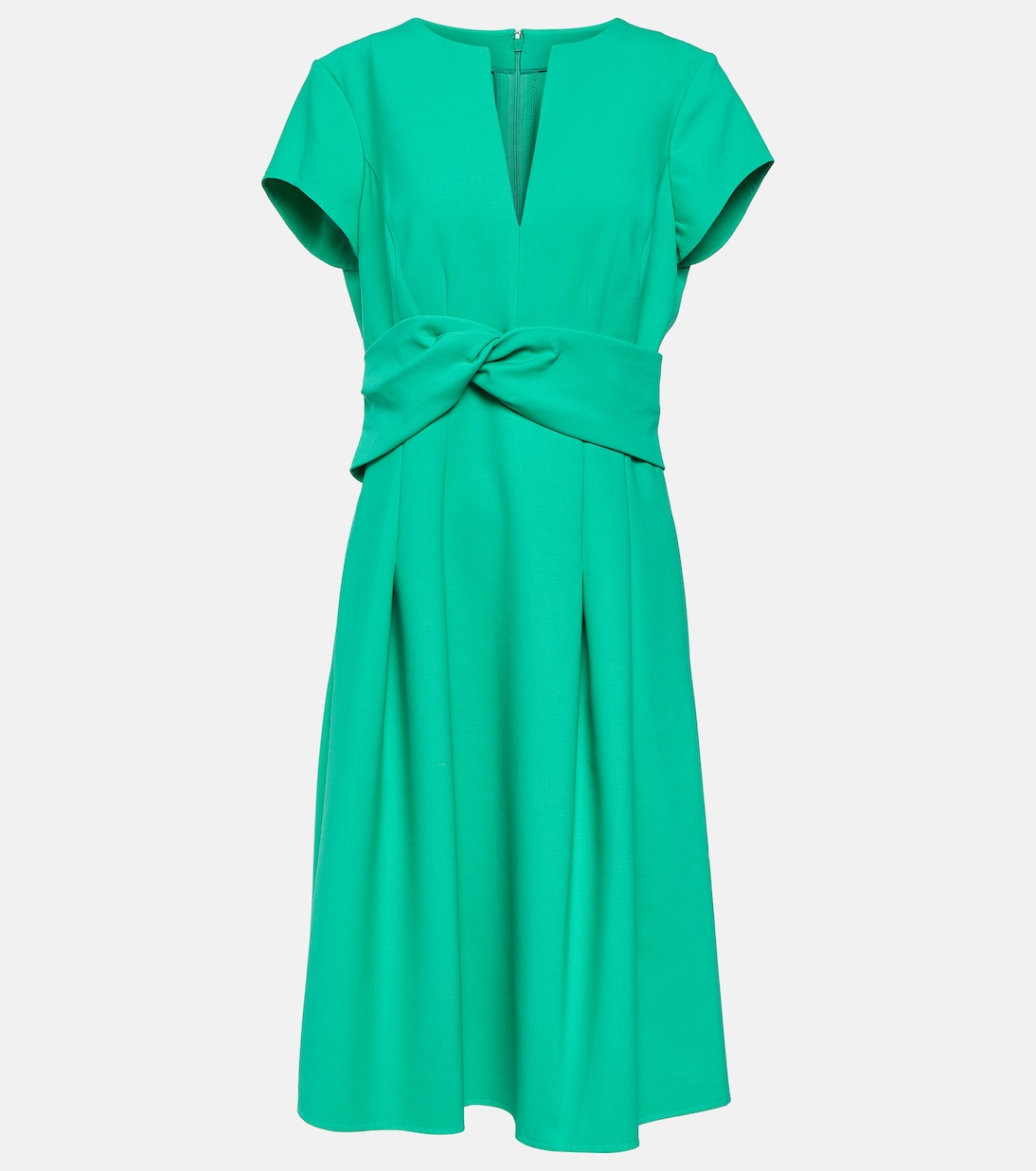 Abito midi in misto lana | Oscar de la Renta
