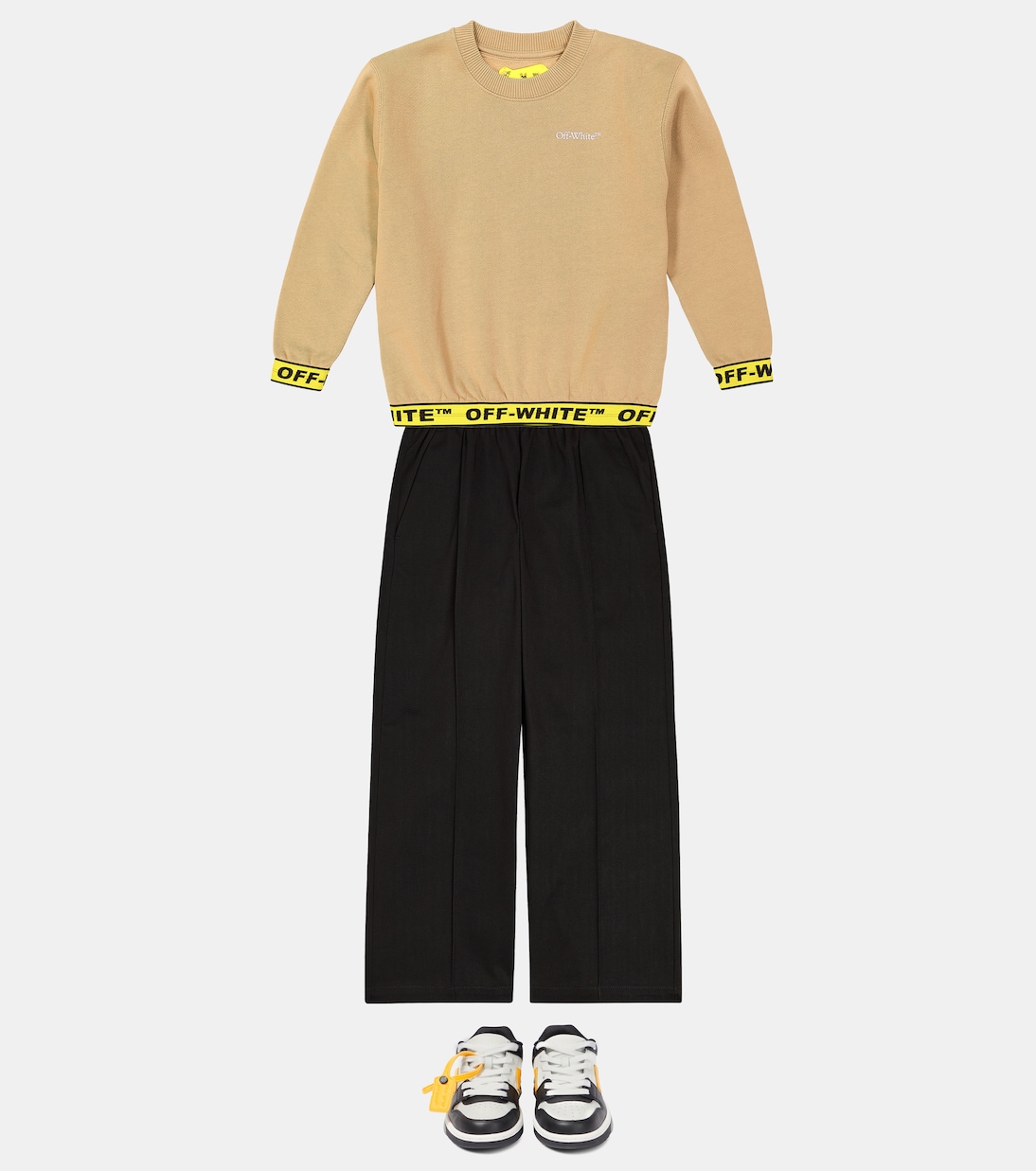 Sudadera de algodón con logo | Off-White Kids