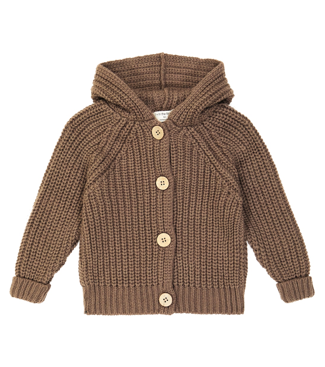 Baby - Cardigan Ross in maglia a coste | 1 + in the Family
