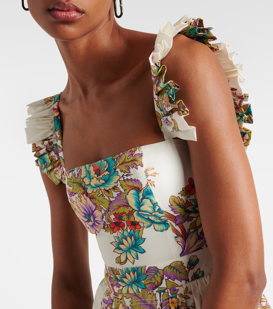 Maxikleid aus Baumwollpopeline | Etro