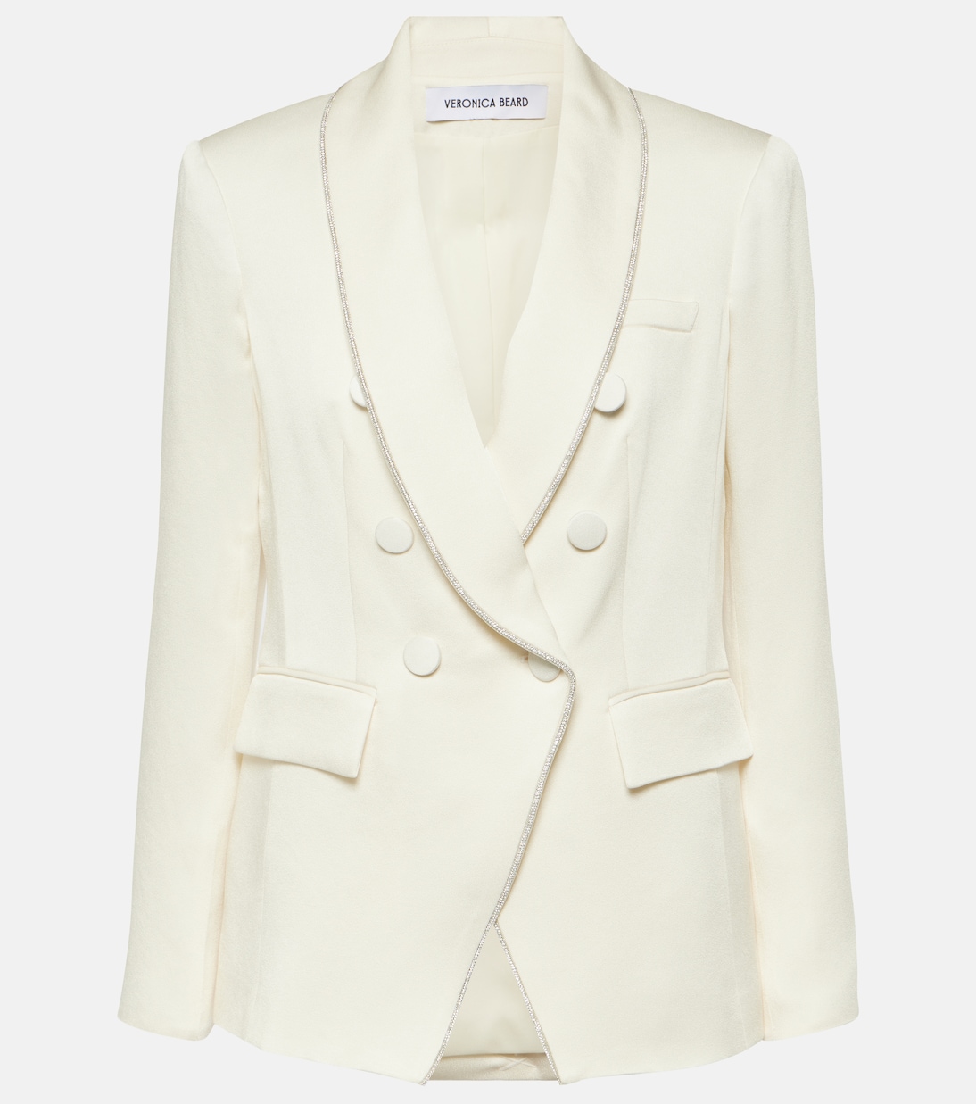 Jagger Dickey crêpe satin blazer | Veronica Beard