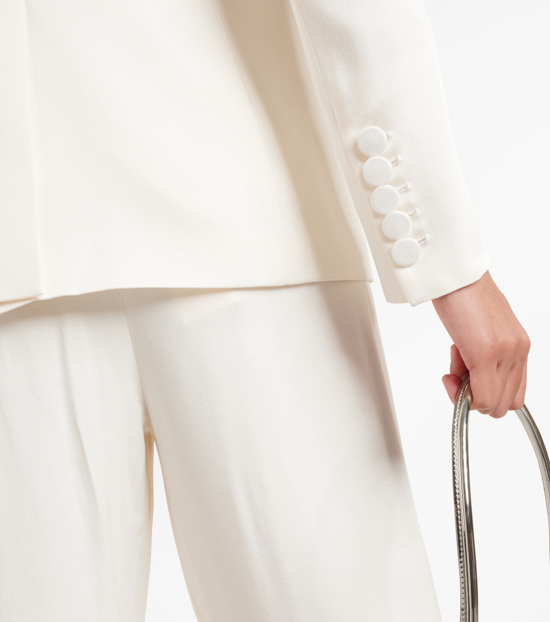 Jagger Dickey crêpe satin blazer | Veronica Beard