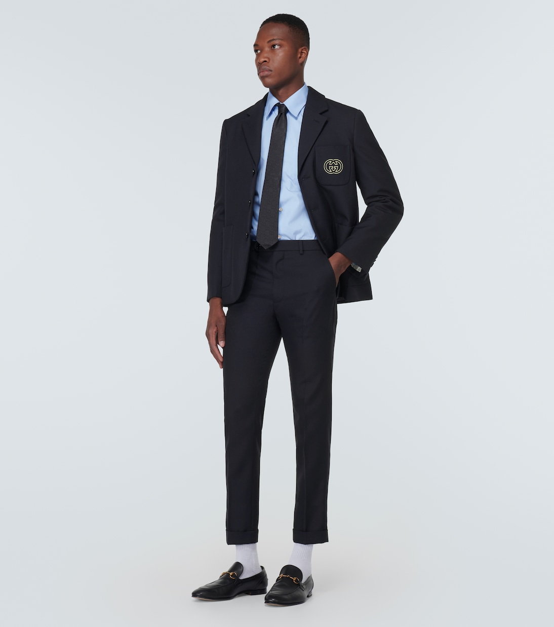 Twill slim pants | Gucci