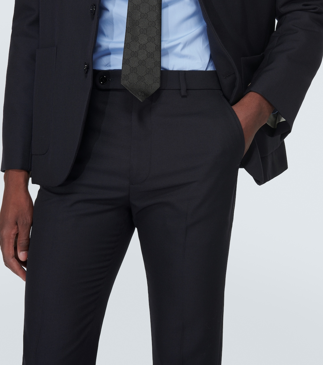 Twill slim pants | Gucci