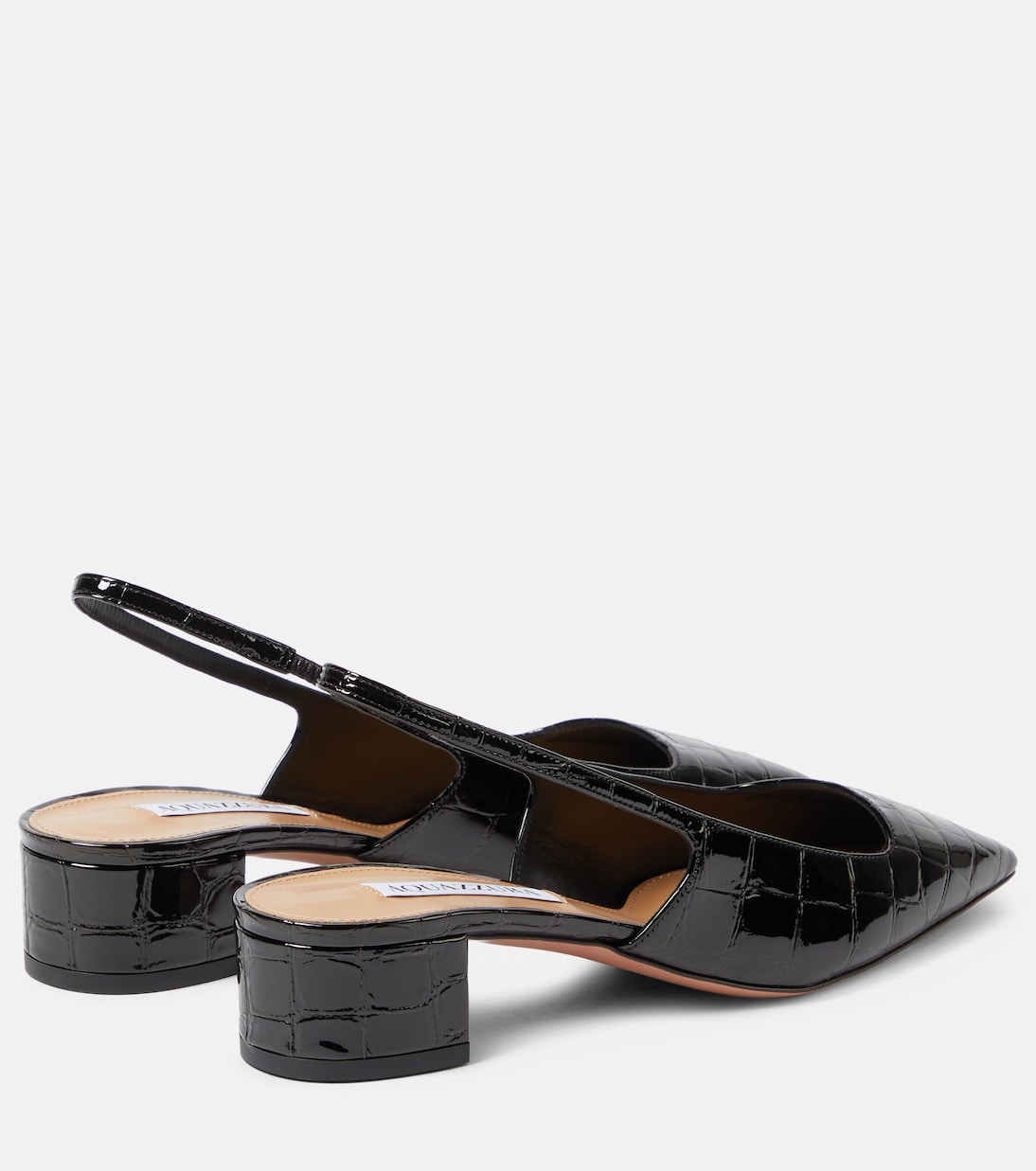 Slingback-Pumps Ginza 35 aus Lackleder | Aquazzura