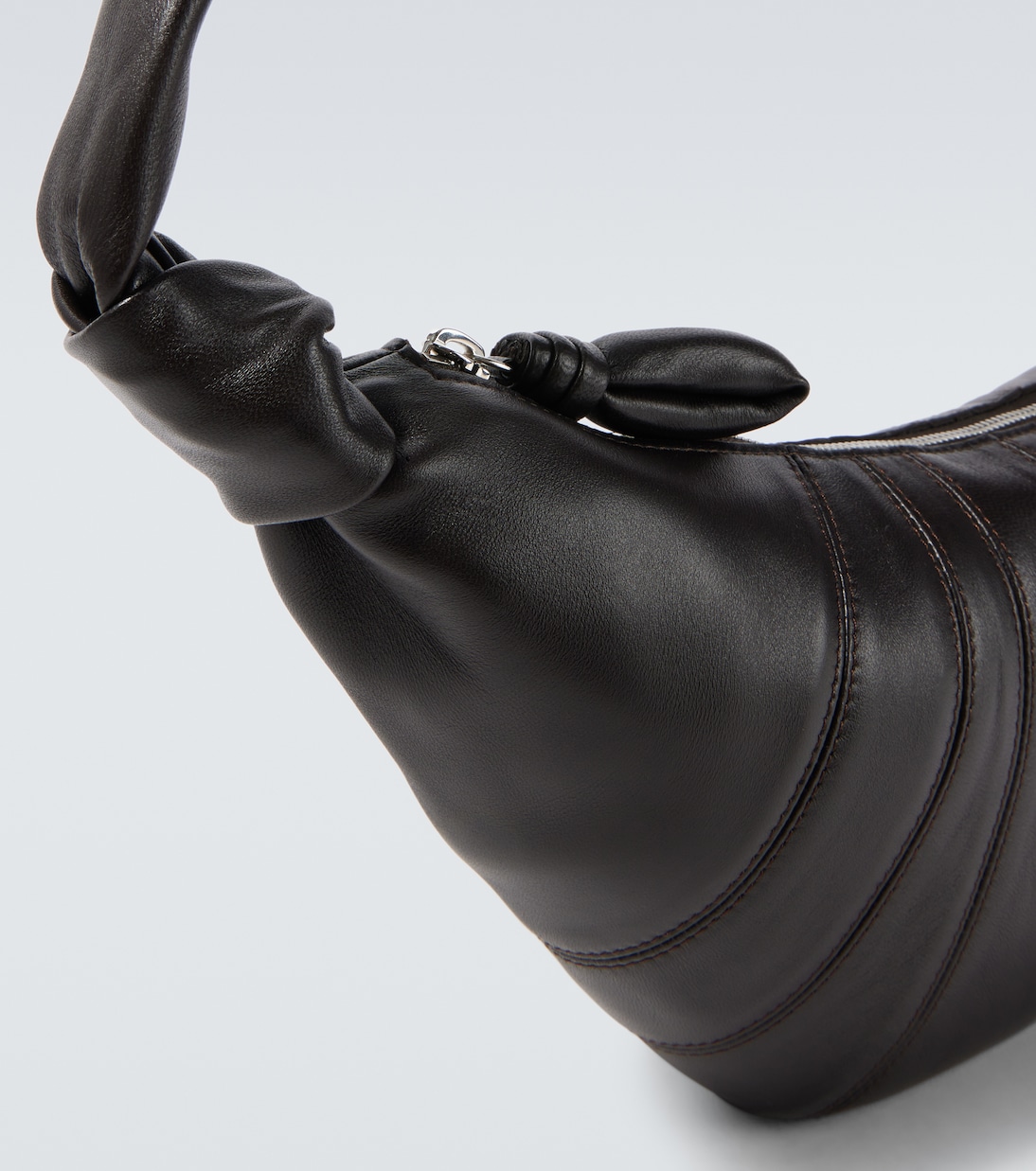 Croissant Small leather shoulder bag | Lemaire