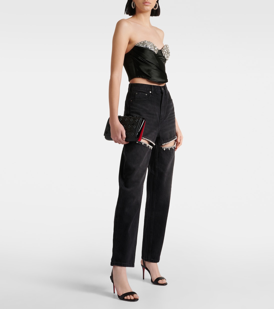 Sandali Loubigirl 85 in pelle | Christian Louboutin
