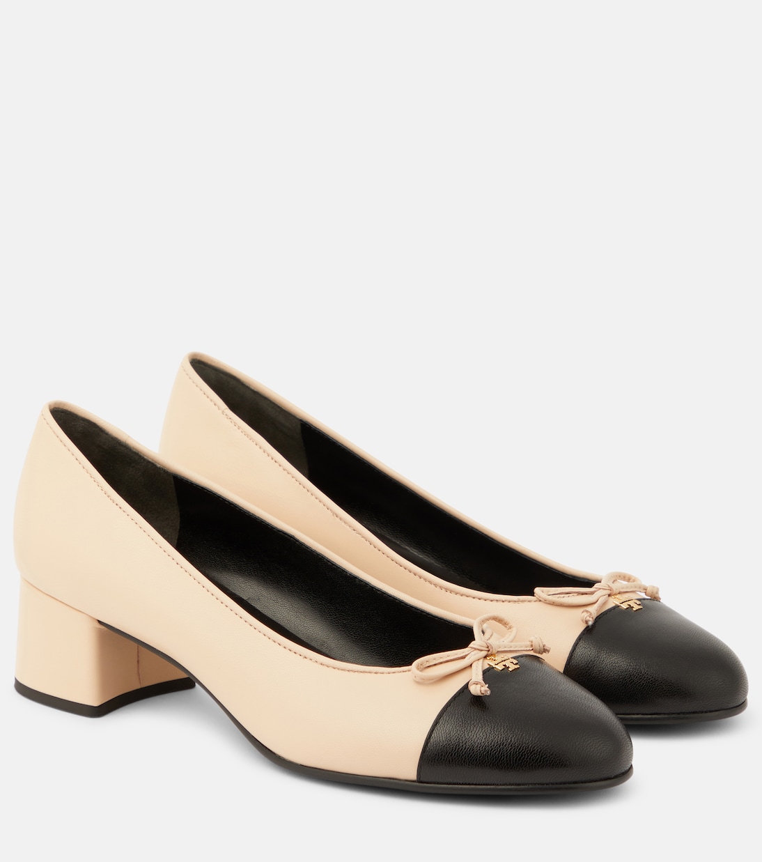 Cap-toe leather pumps | Tory Burch