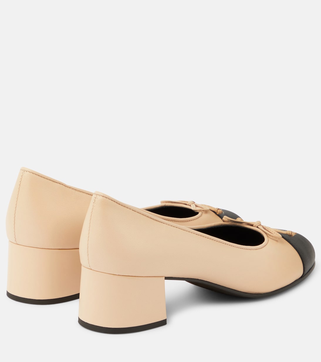 Cap-toe leather pumps | Tory Burch