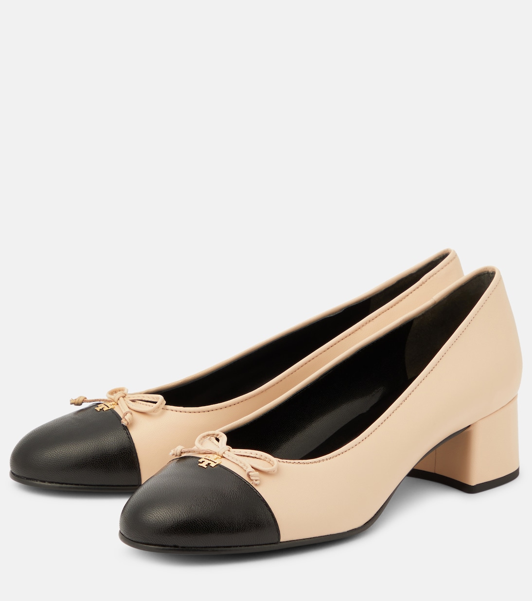 Cap-toe leather pumps | Tory Burch