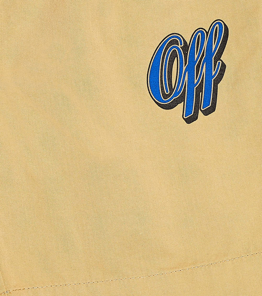 Shorts Baseball Logo de algodón con logo | Off-White Kids