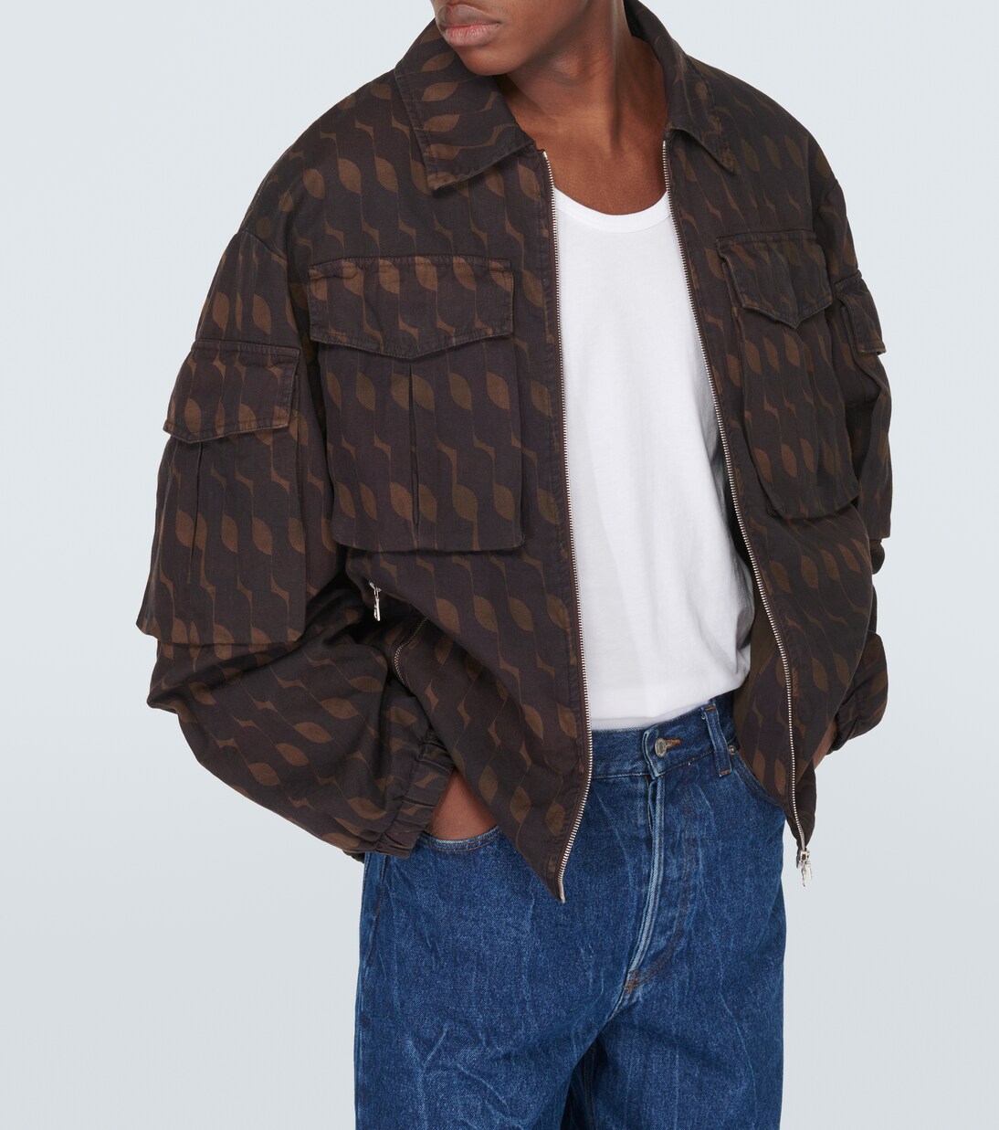 Vidway cotton-blend field jacket | Dries Van Noten