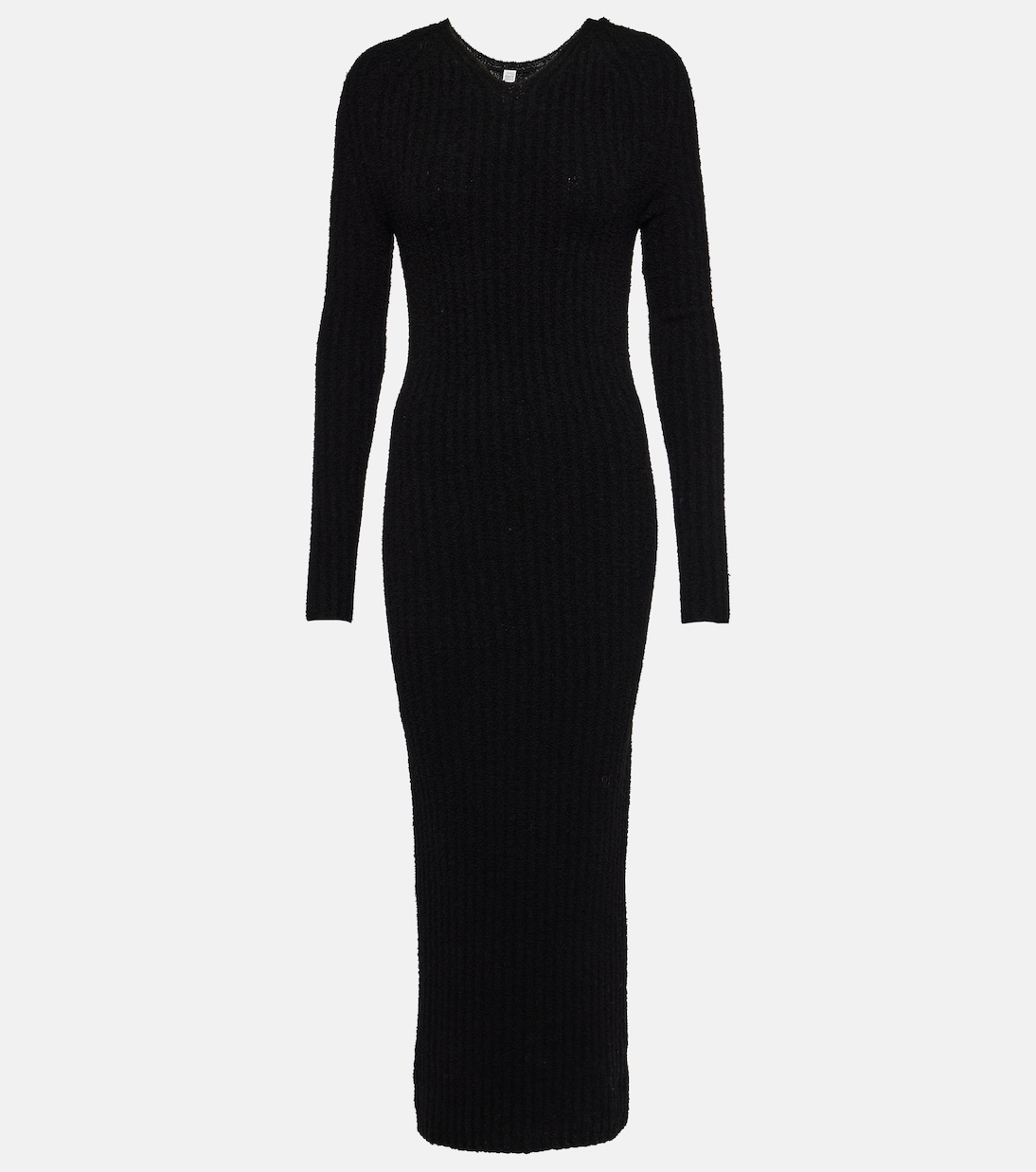 Robe longue en laine mélangée | Toteme
