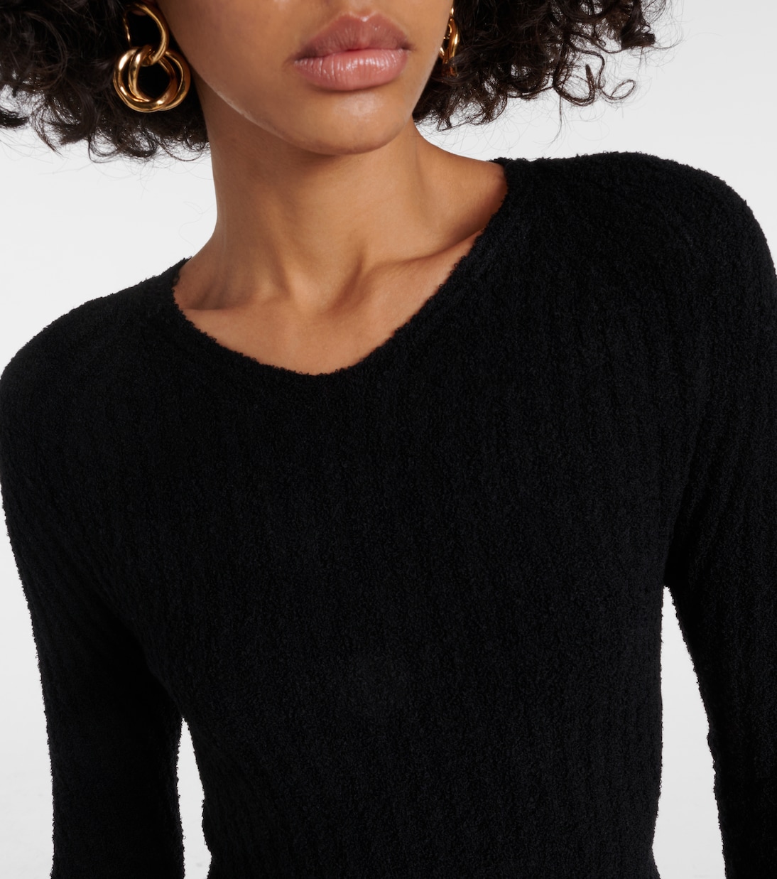 Robe longue en laine mélangée | Toteme