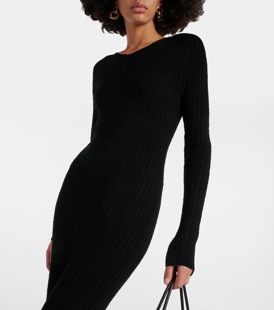 Robe longue en laine mélangée | Toteme