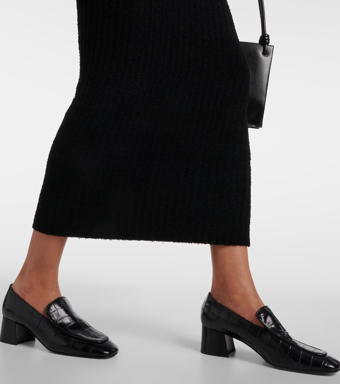 Robe longue en laine mélangée | Toteme