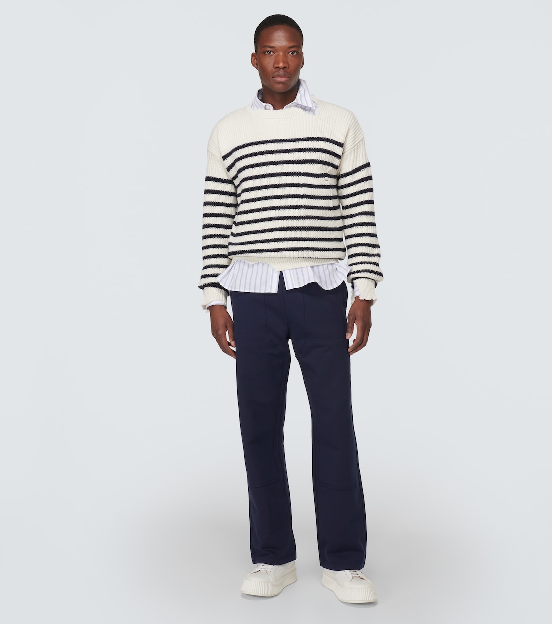 Pantaloni regular in cotone | Marni