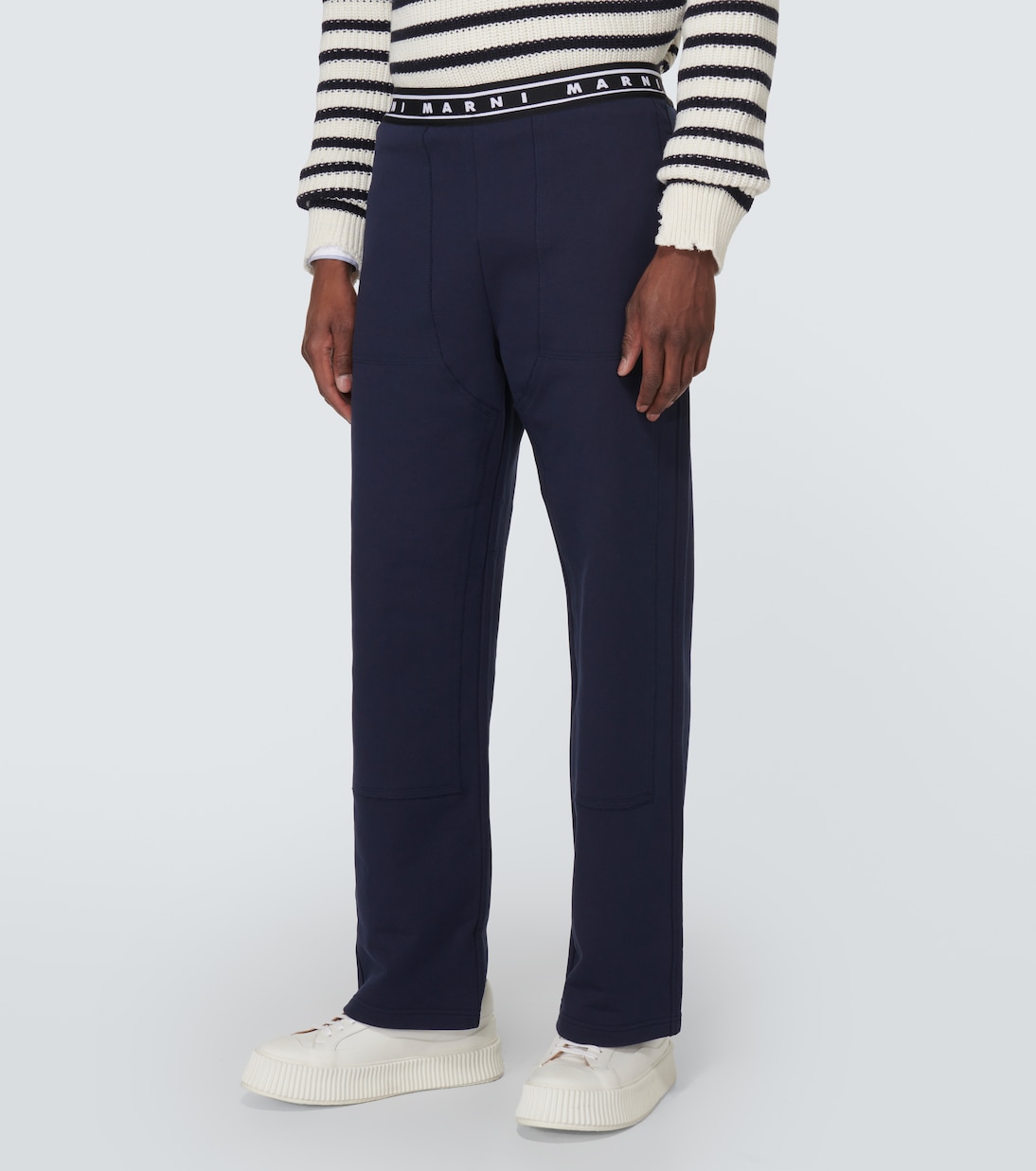 Pantaloni regular in cotone | Marni