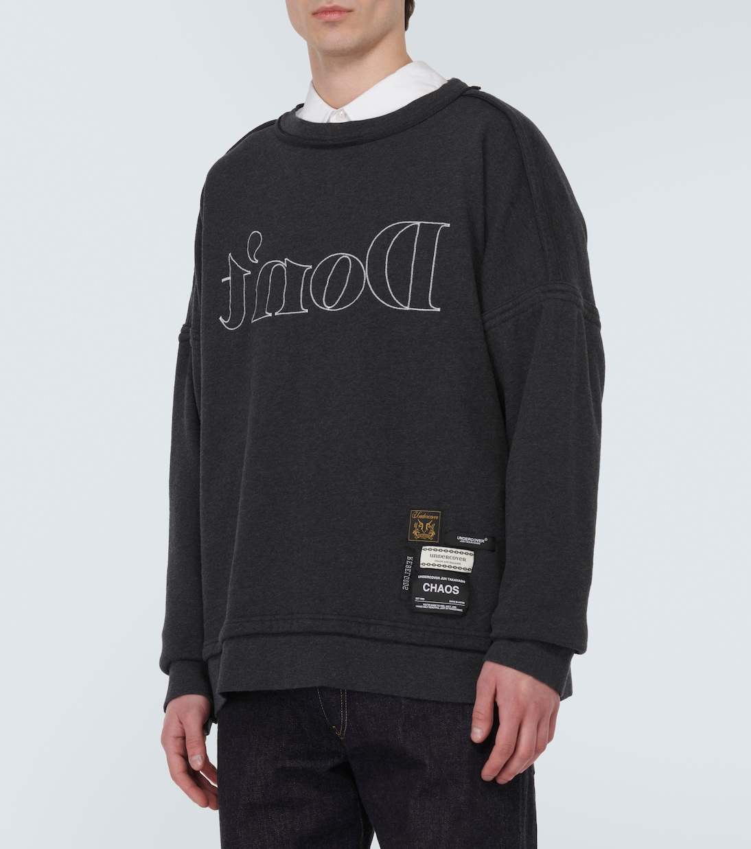 Sweatshirt aus einem Baumwollgemisch | Undercover
