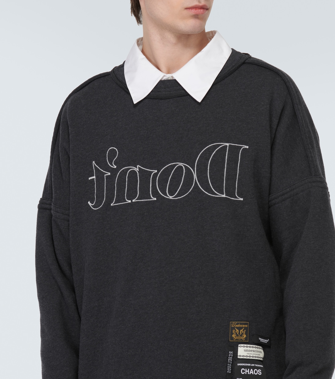 Sweatshirt aus einem Baumwollgemisch | Undercover