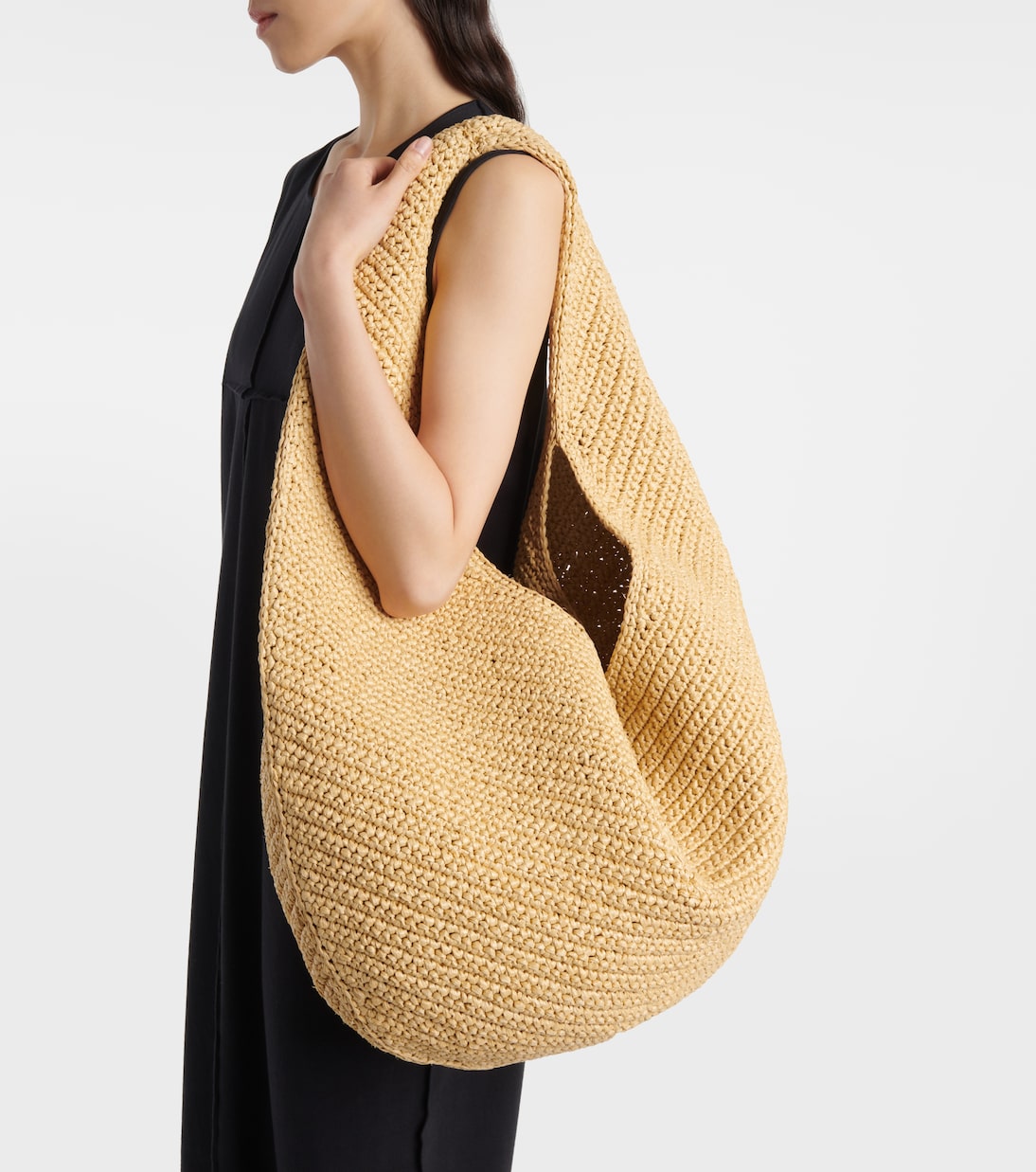 Cabas Olivia Large en raphia | Khaite
