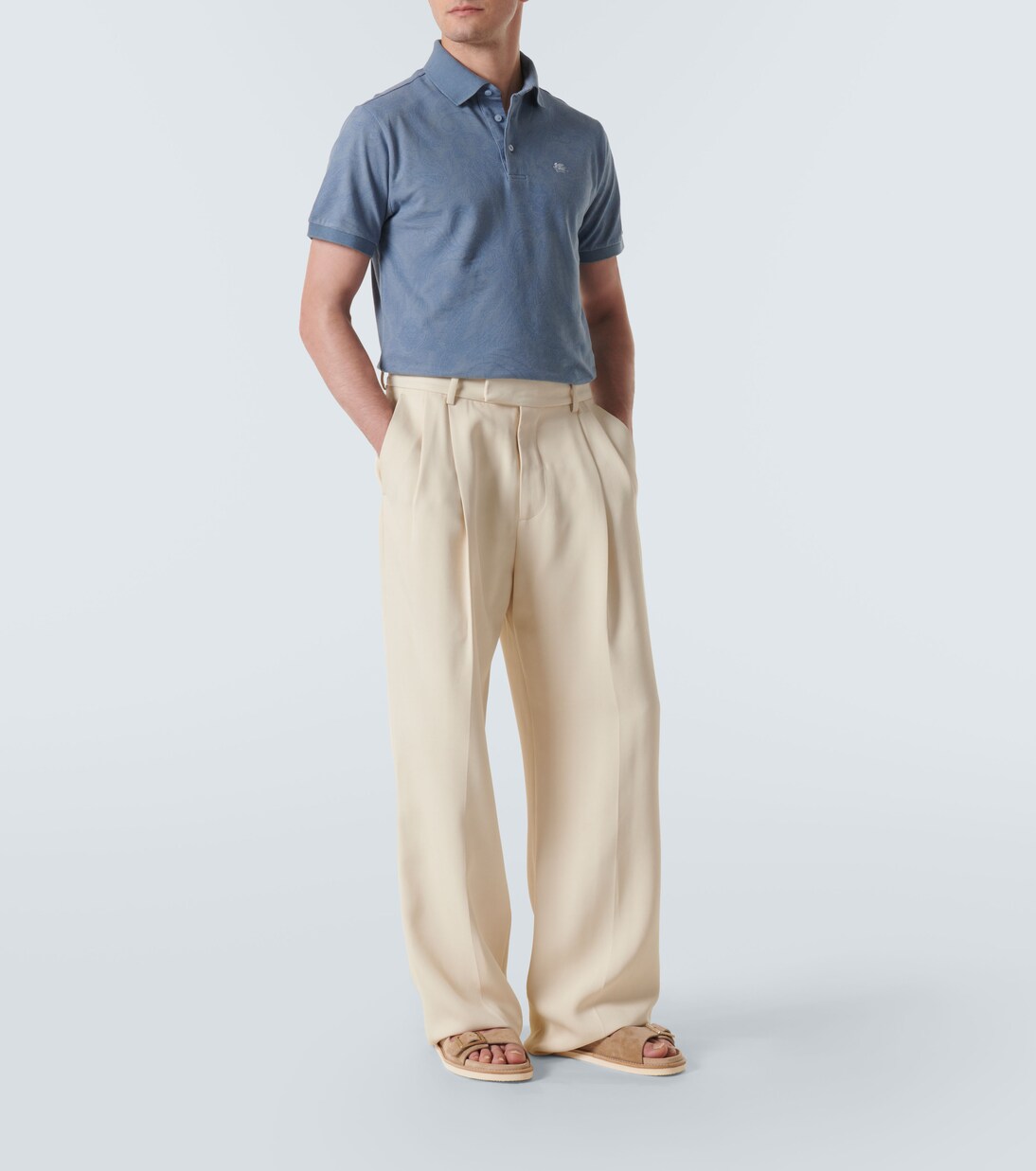 Polo de algodón con paisley | Etro