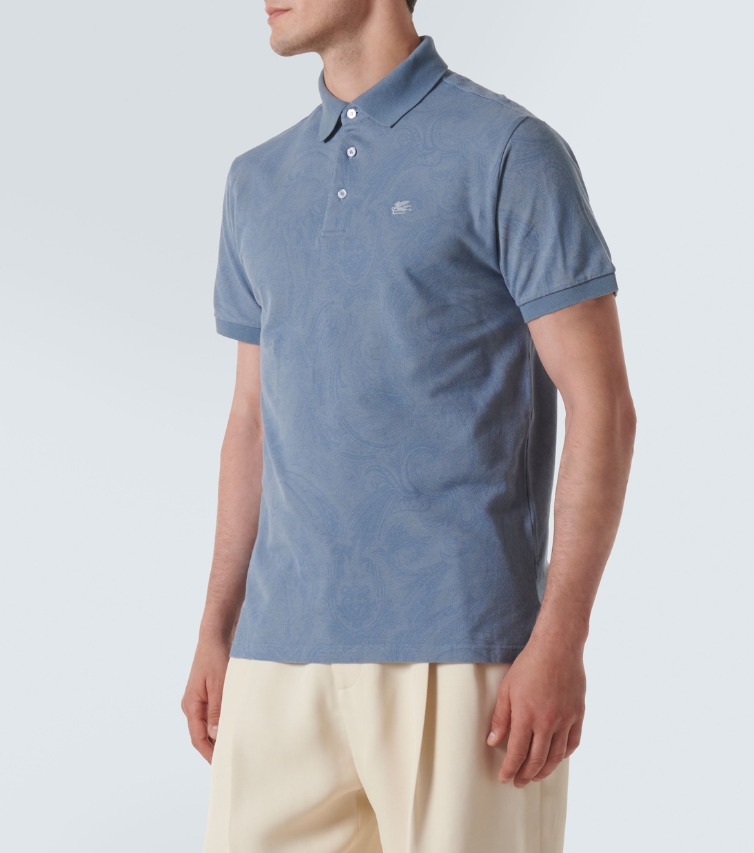Polo de algodón con paisley | Etro