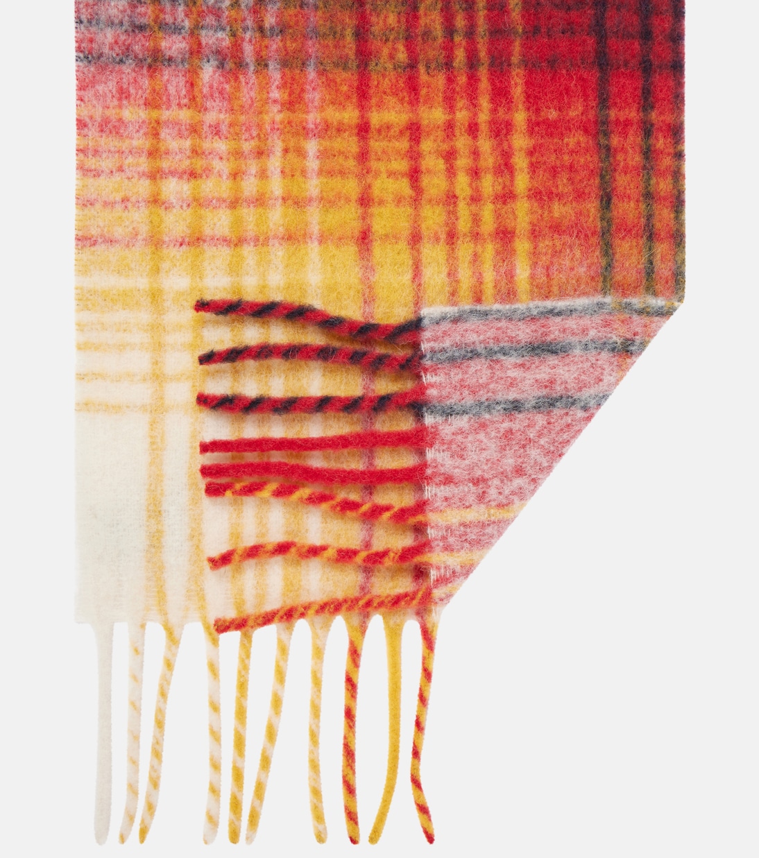 Firny checked wool-blend scarf | Isabel Marant