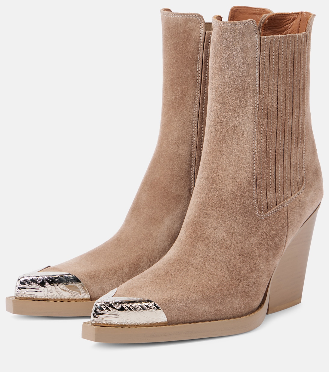Stivaletti Dallas 100 in suede | Paris Texas