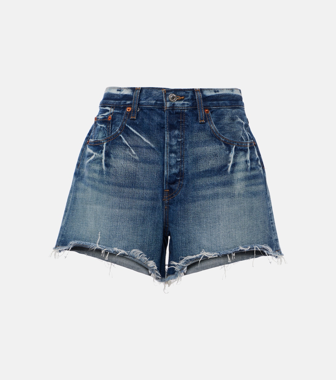 Shorts di jeans a vita alta | Re/Done