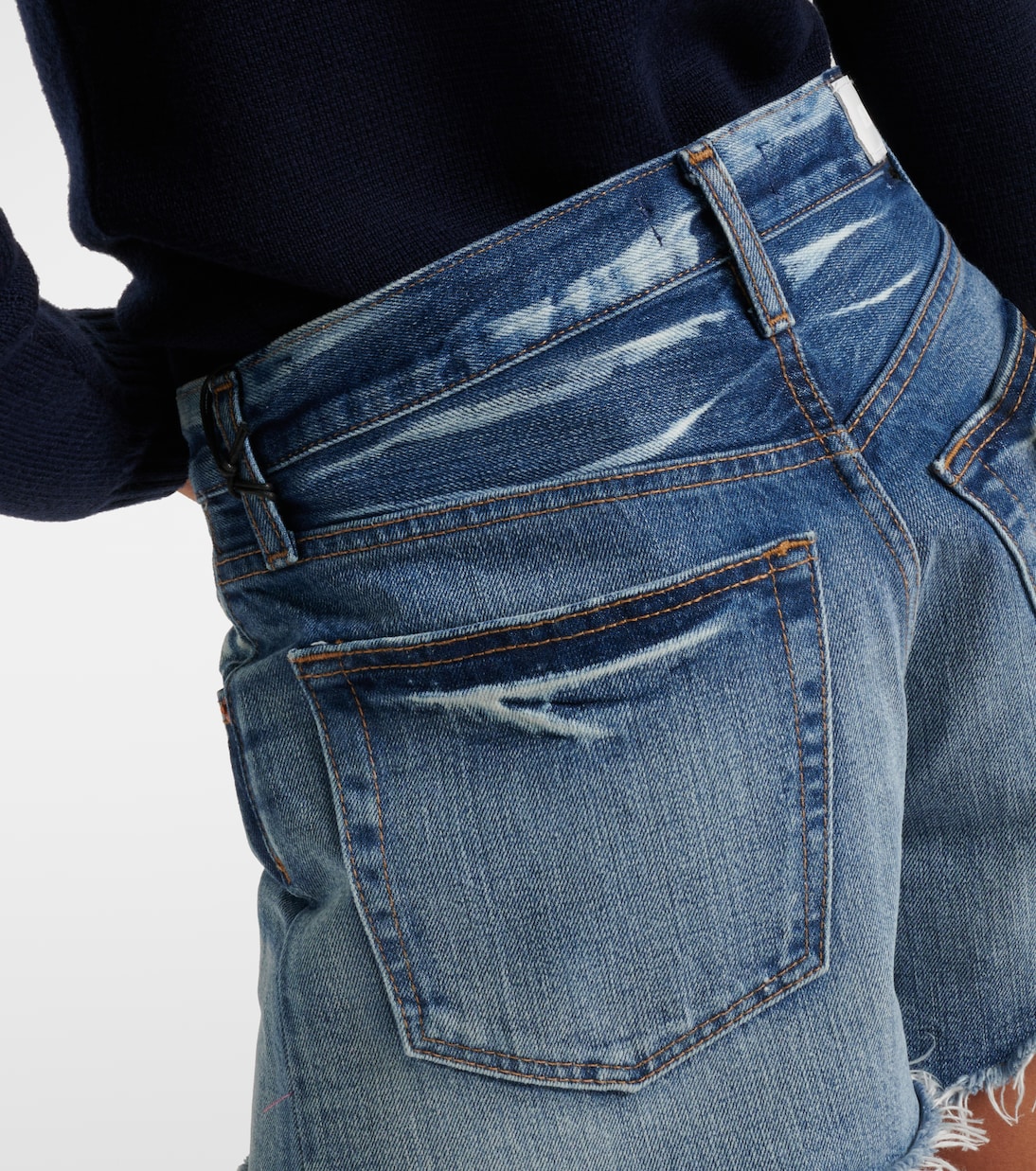 Shorts di jeans a vita alta | Re/Done