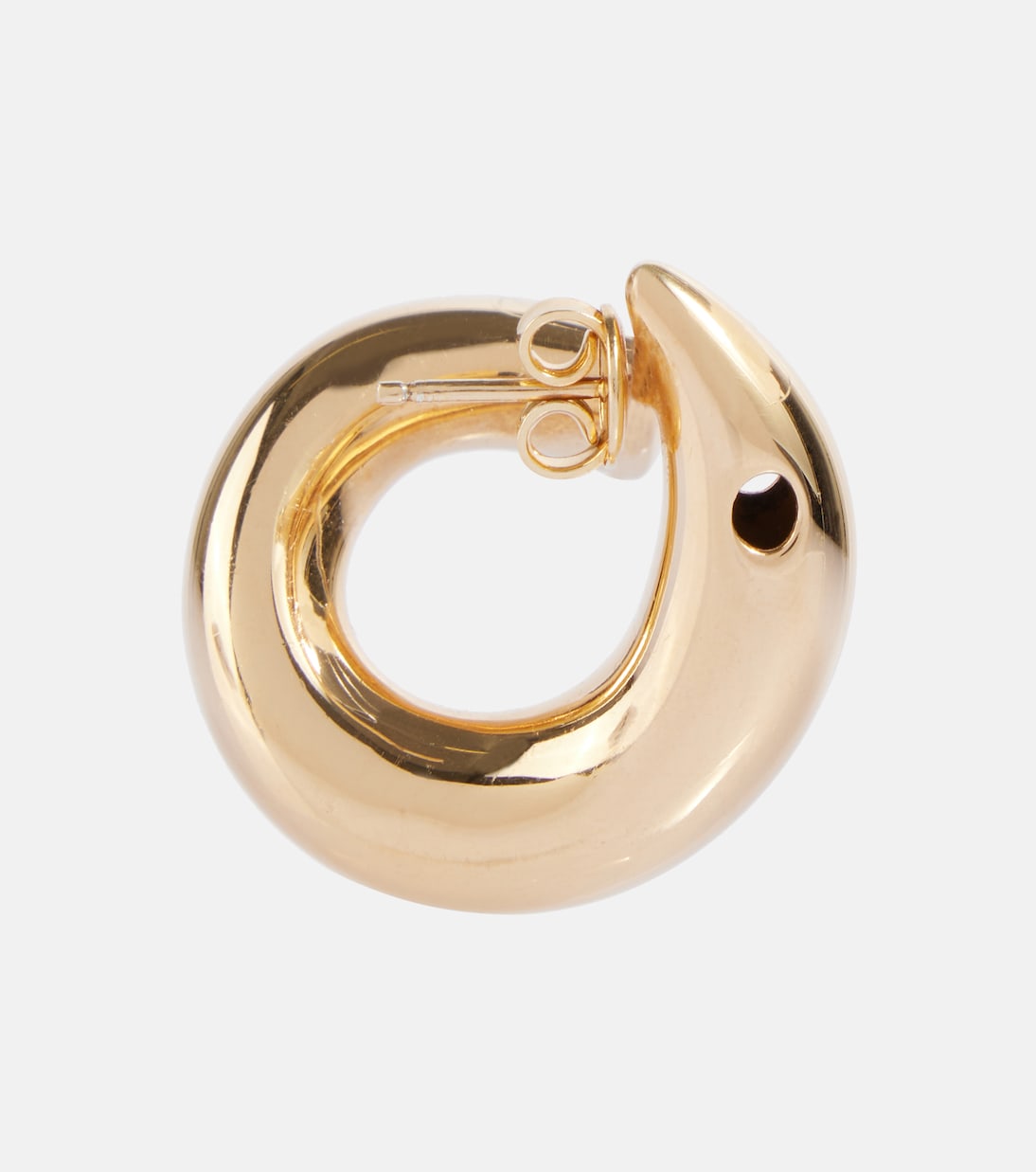 Orecchini in argento sterling bagnati in oro 18kt | Bottega Veneta