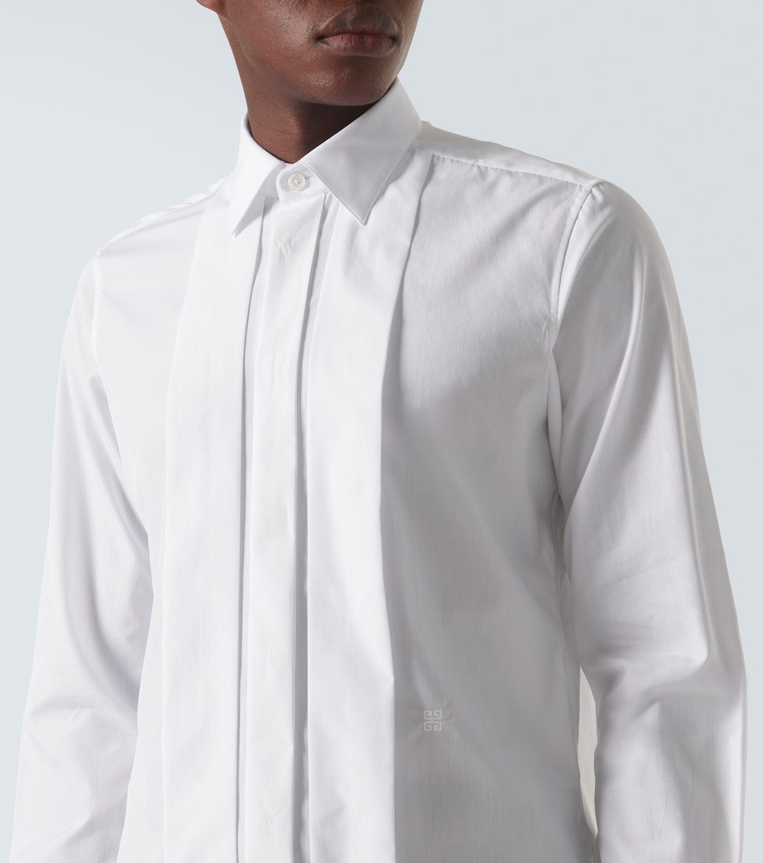 Camisa oxford de popelín de algodón | Givenchy