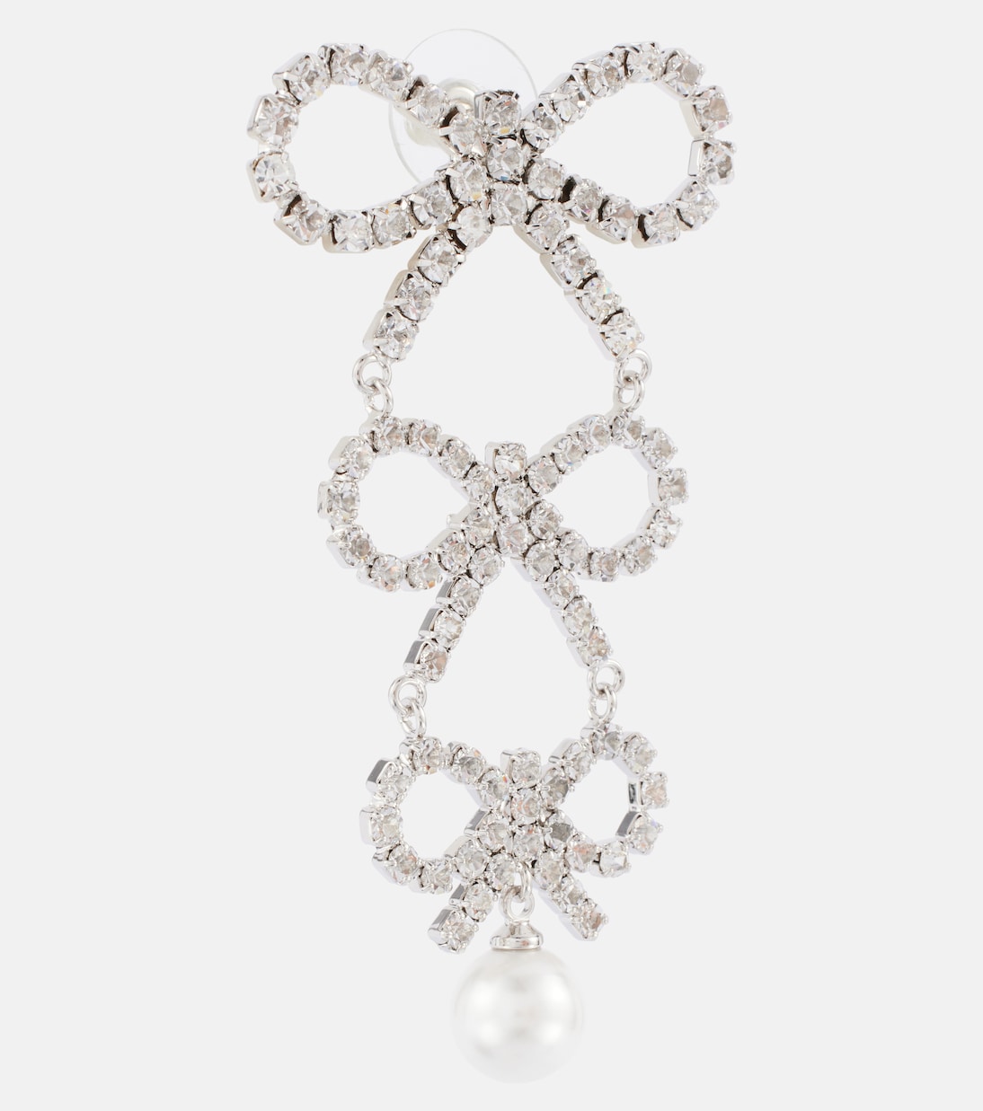 Orecchini a goccia con dettagli in perle finte per un look giovane e trendy